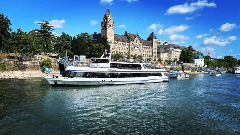 Koblenz: City & Sightseeing Boat tour on the Rhine - Moselle Junction Turnaround: The Route Feels Like a Loop, Not a One-Way Drift