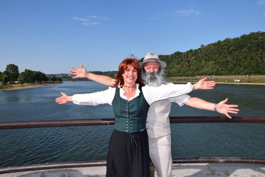 Koblenz: Guided tour Moselle kisses Rhine - Moselle-side promenade moments: anger, happiness, and quick surprises
