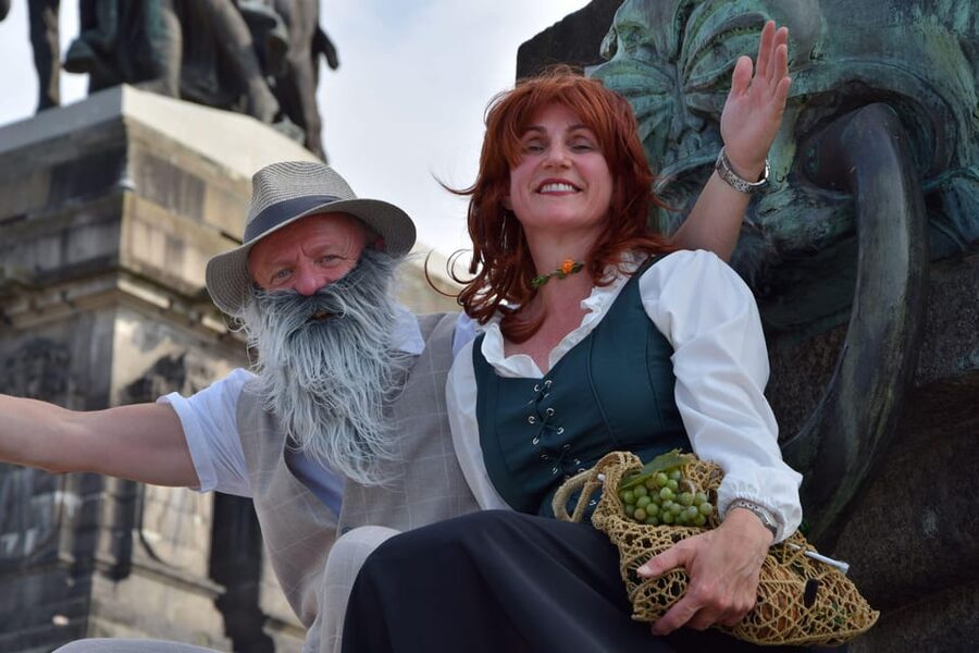 Koblenz: Guided tour Moselle kisses Rhine - Price, timing, and value: $22 for 1.5 hours of story theater