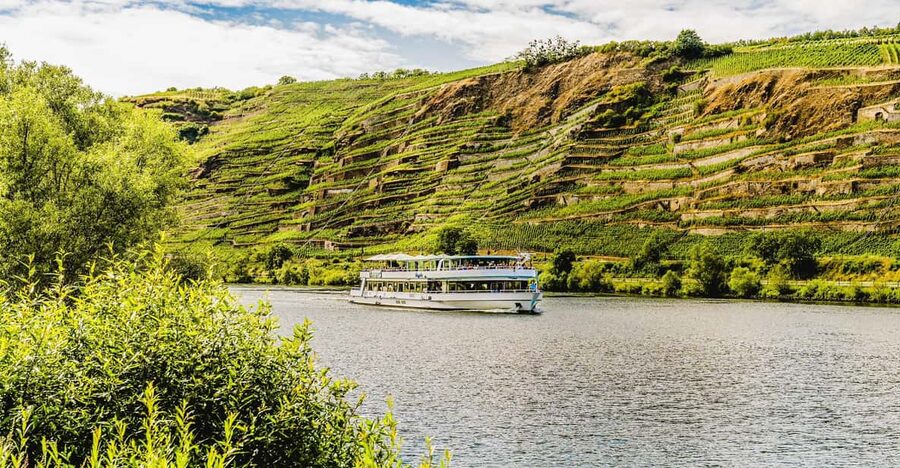 Koblenz: Panoramic Cruise on Moselle River to Winningen - Deutsches Eck: Father Rhine and Mother Moselle in one river view