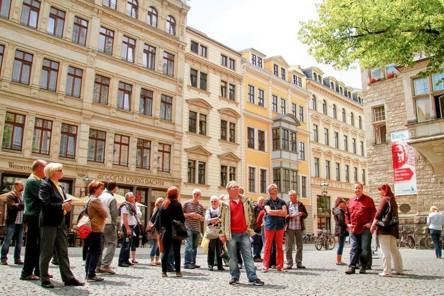 Leipzig: 1.5-Hour Historical Walking Tour in German - St. Thomas Church Finale: Stories That Stick, With Named Guides You’ll Hear About