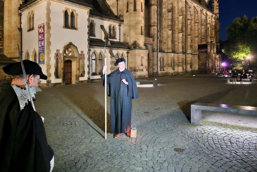 Leipzig: 1.5-Hour Public Tour with Night Watchman Bremme - Secrets of the night watchman and old trades