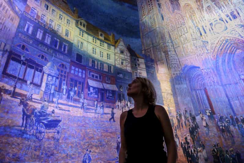 Leipzig: 360° Panorama THE CATHEDRALE OF MONET ticket - What you are really buying: a 360 art experience at Panometer Leipzig