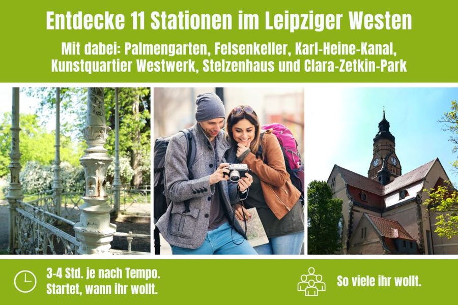 Leipziger Westen originell entdecken auf eigene Faust - How this Leipzig West walk actually works