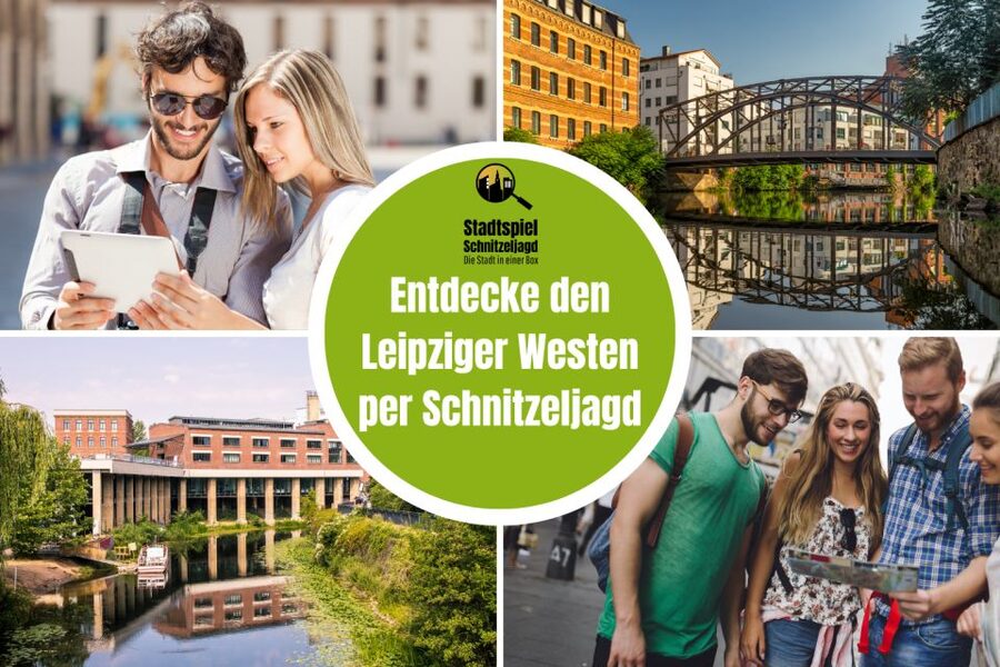 Leipziger Westen originell entdecken auf eigene Faust - Starting at Palmengartenwehr, then letting the clues steer
