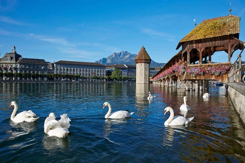 Mount Rigi: 2-Day Wellness Experience from Zurich - Lucerne on Your Own: Chapel Bridge and Old Town Highlights