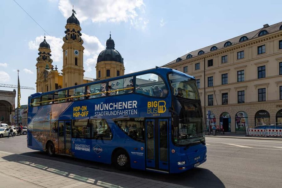 Munich: Big Bus Hop-On Hop-Off Tour by Open-Top Bus - Stops that build your Munich picture, from Stachus to Odeonsplatz