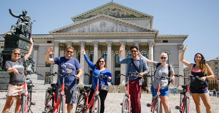 Munich: Bike Tour with Beer Garden Break - Meeting at Karlsplatz 4, then getting rolling