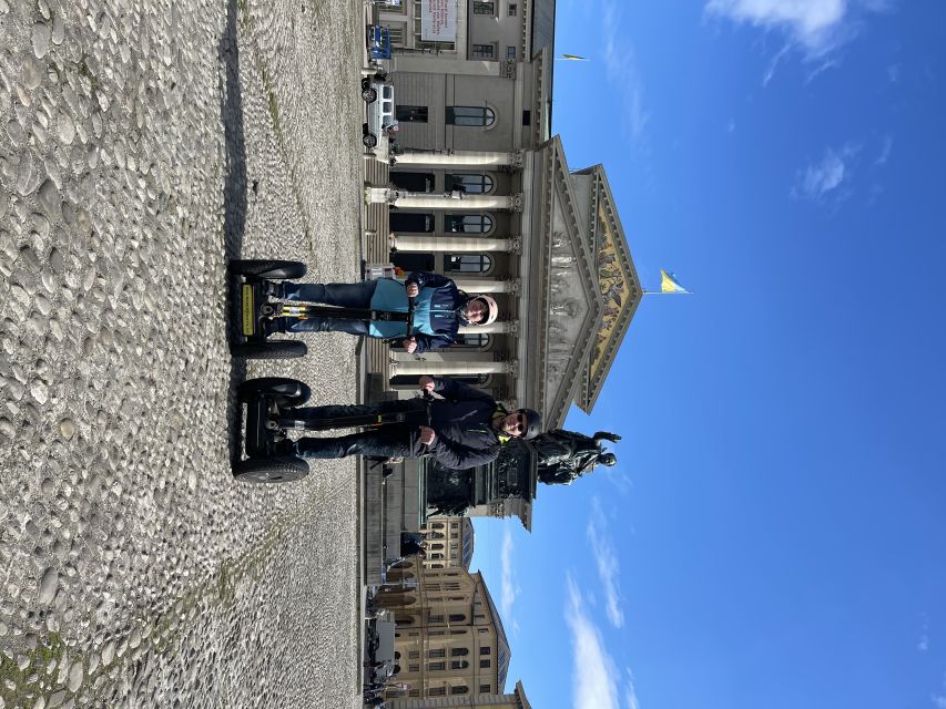 Munich: City Highlights Guided Segway Tour - Entering Office Robot City München and getting Segway-ready