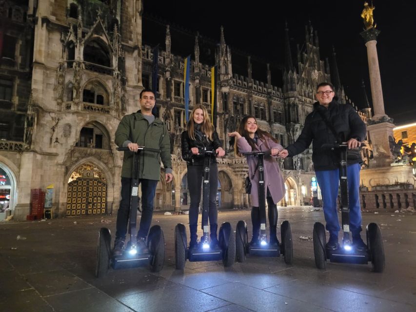 Munich: Guided City Highlights Night Tour by Segway - Getting comfortable on the Segway before the city lights