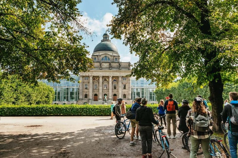 Munich: Guided City Tour by Bike with Beer Garden Stop - Chinese Tower beer garden break: where the lunch plan becomes part of the show