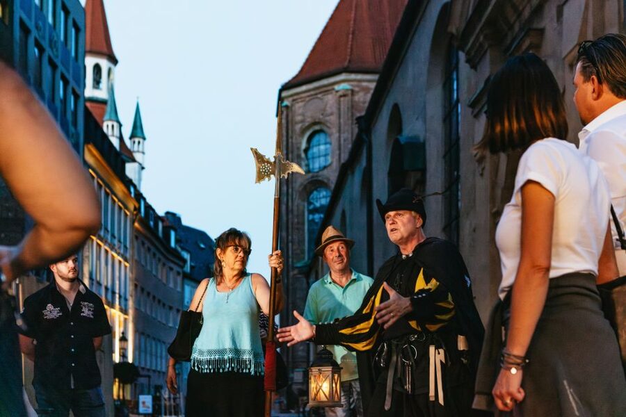Munich: Middle Ages Tour with Night Watchman - St. Peter’s Church: incense, old remains, and the mood shift