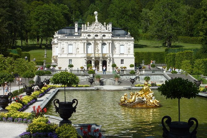 Neuschwanstein Castle and Linderhof Palace Day Trip from Munich - Linderhof Palace: choose between the grounds and going inside
