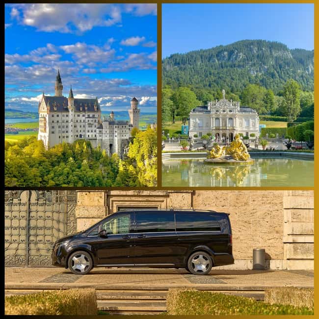 Neuschwanstein Tour from Munich Luxury Van 6 People with Private Driver - Neuschwanstein Castle: guided inside, big views outside