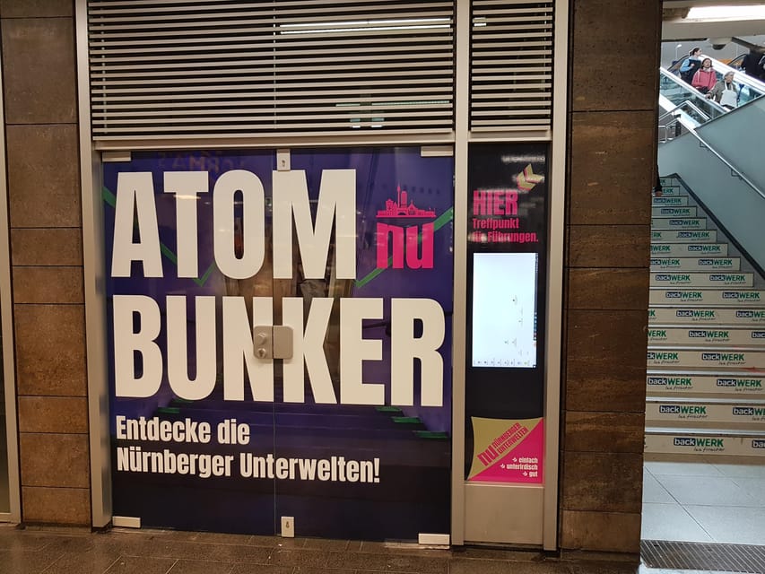 Nuremberg: Nuclear Bunker in Main Railway Station - What you will learn from nuclear to chemical and biological threats