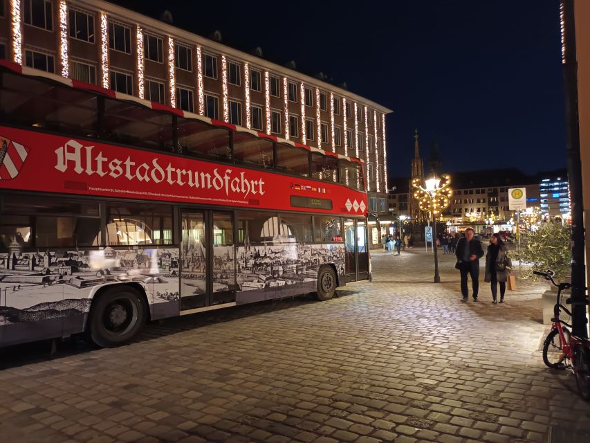 Nuremberg: Old Town Guided Tour By Bus - Getting oriented fast at Hauptmarkt and the Beautiful Fountain