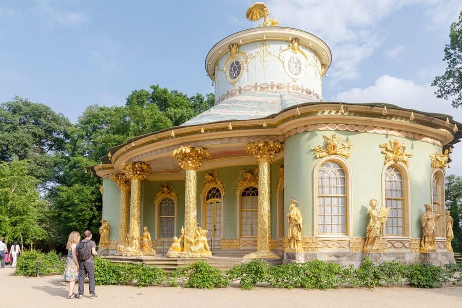 Potsdam: Sanssouci Palace and Prussian Palaces Entry Ticket - Using Your Timed Entry at Sanssouci Palace (Ehrenhof Entrance)
