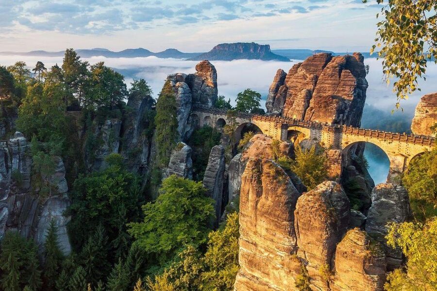 Prague: Bohemian & Saxon Switzerland Small Group Tour - Pravčická Gate hike in Bohemian Switzerland: the main effort