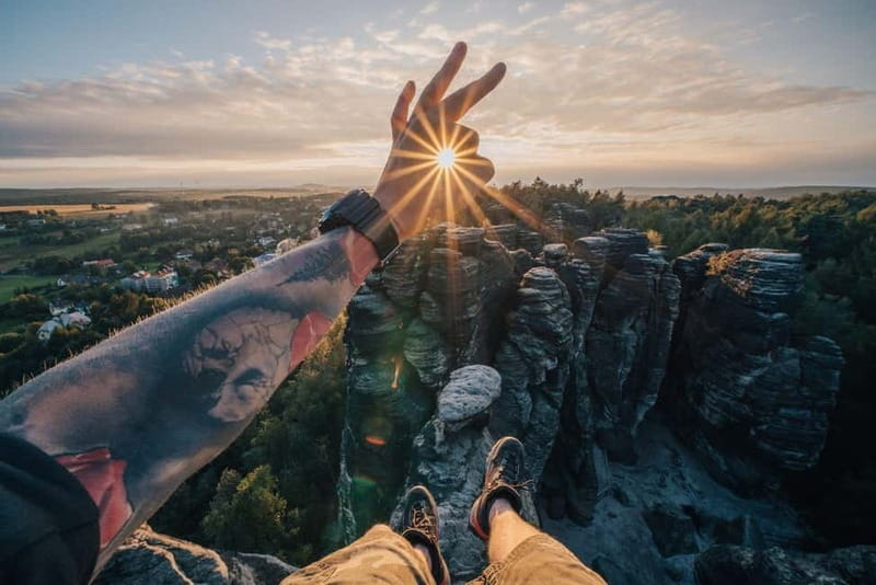 Prague: VIP Bohemian Saxon Switzerland: 2 Countries in 1 Day - Edmund’s Gorge and the gondola ride: seeing the rock walls up close