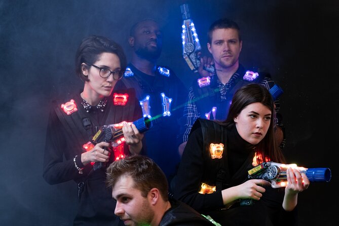 Premium Zone Lasertag in Berlin - Getting checked in: mobile ticket, English briefing, and the 30-minute rule