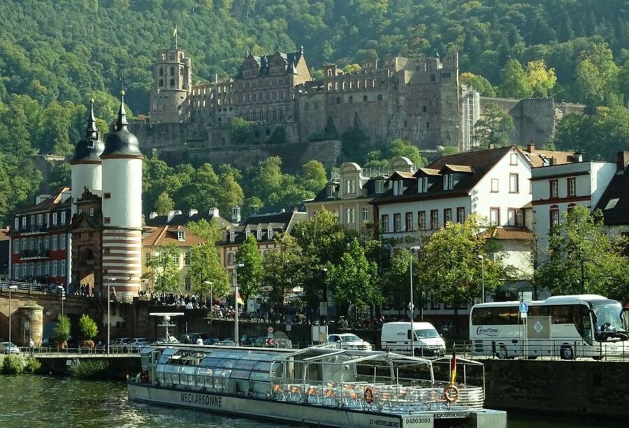 Romantic Heidelberg: Private Tour With Professional Guide - Castle views before the castle ruins payoff