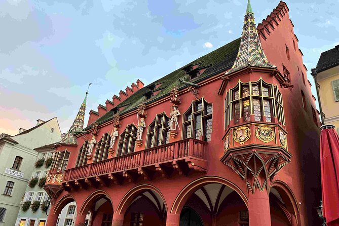 Self Guided Walking Tour through Old Town Freiburg - Basler Hof and the Gothic anchor of Freiburg Münster