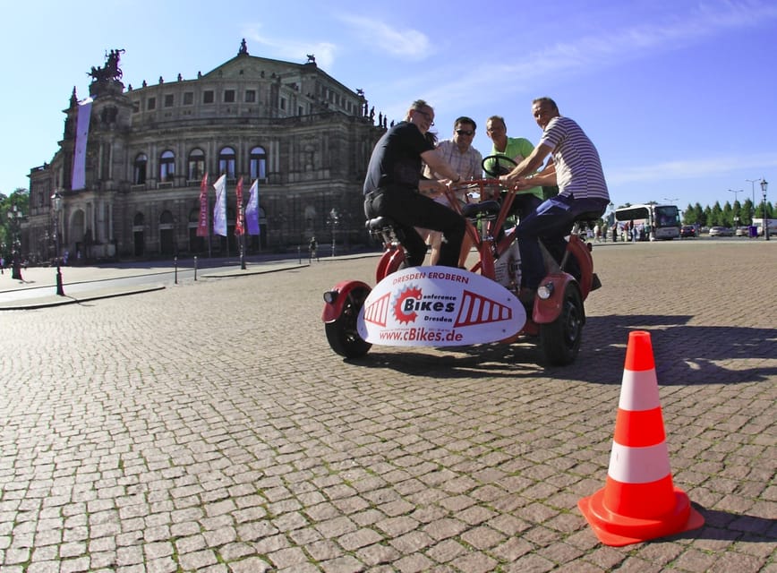 SRF CoBi | City Tour by ConferenceBike - Meeting at the Albertinum, then getting into the circle