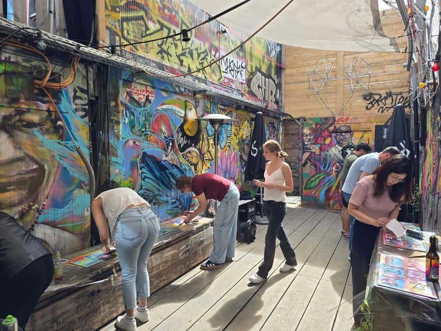 Stencil Workshop in Munich’s Creative Soul (Max. 12 guests) - Münchner Volkstheater: Former Cattle-Yards, New Purpose