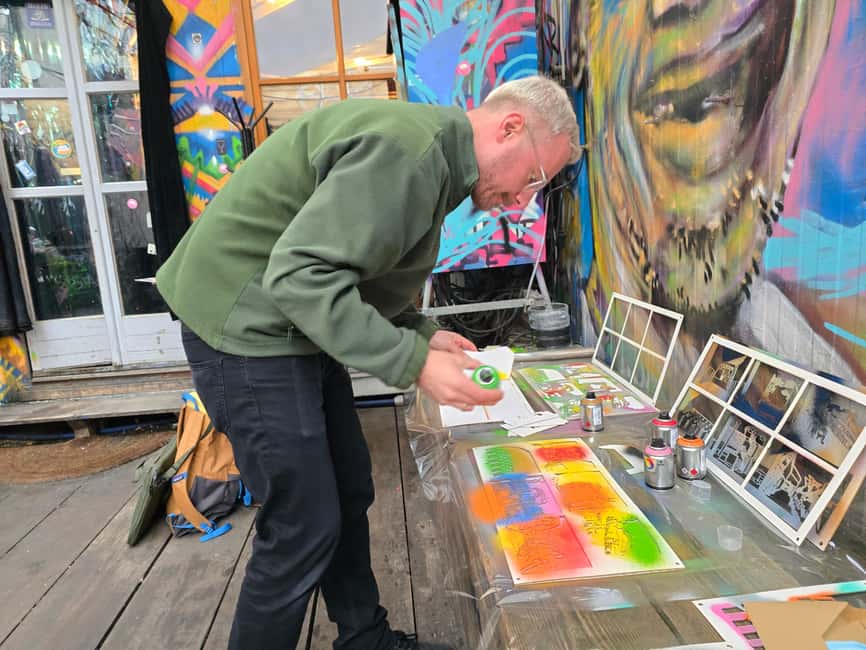 Stencil Workshop in Munich’s Creative Soul (Max. 12 guests) - Alte Utting: A Beer Garden That’s Also a Ship