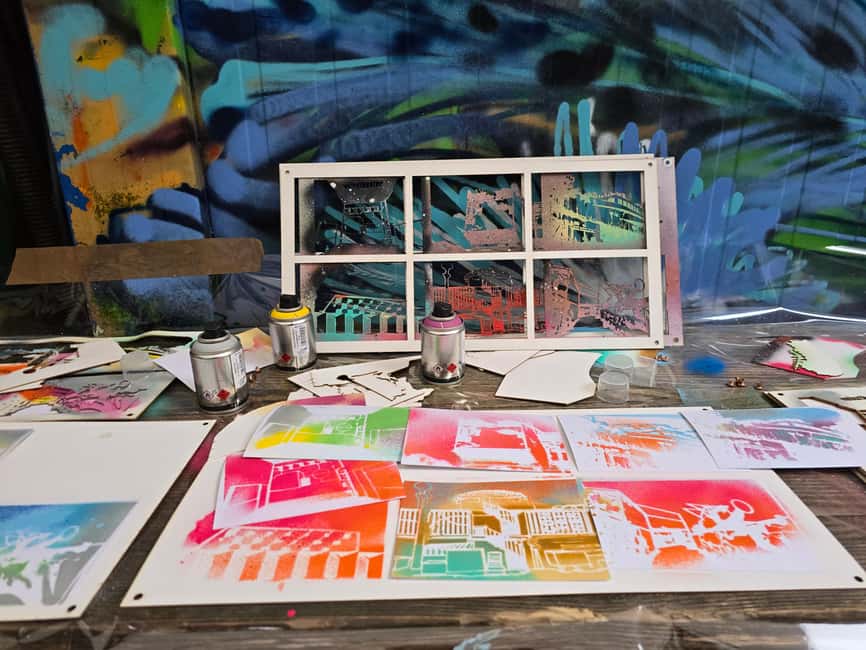 Stencil Workshop in Munich’s Creative Soul (Max. 12 guests) - What to Bring, and What Will Happen to Your Clothes