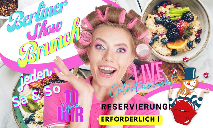 suprise-brunch at adventure restaurant Knutschfleck Berlin - A brunch with built-in entertainment in a real Berlin corner-pub mood