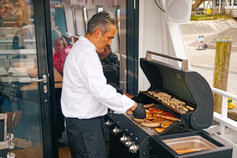 Sylt: BBQ-Boat trip | BBQ buffet straight from the grill & Welcome-Drink - Key things to love on this Sylt BBQ-Boat trip