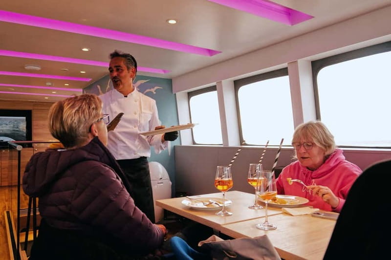 Sylt: BBQ-Boat trip | BBQ buffet straight from the grill & Welcome-Drink - Price and value: is $53 per person worth it?