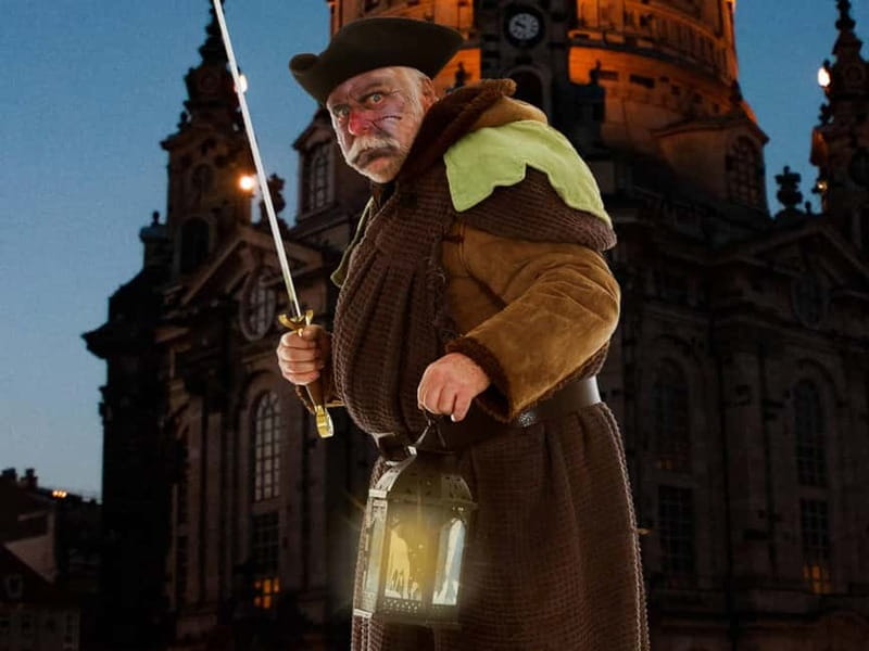 Terrifying Tour of Dresden Led by a Dungeon Master - Starting at Frauenkirche, then following the Dungeon Master
