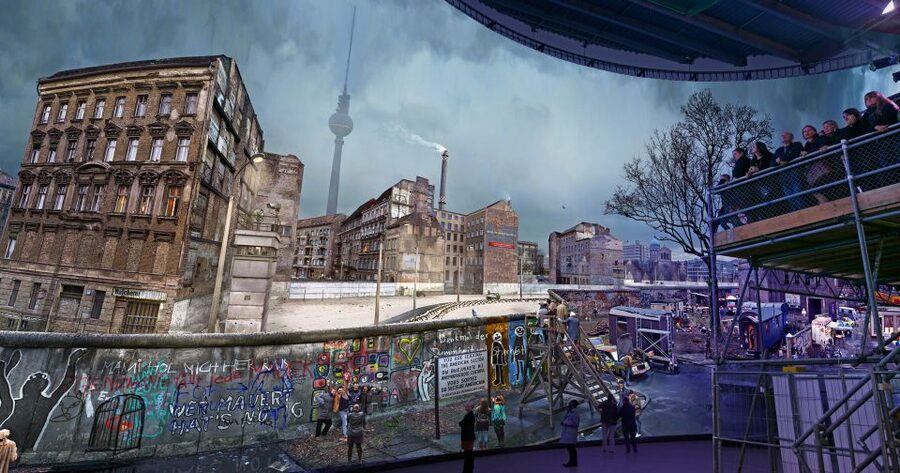 THE WALL: asisi Panorama Berlin Ticket - A Self-Guided Layout: Do It Carefully Even Without a Tour