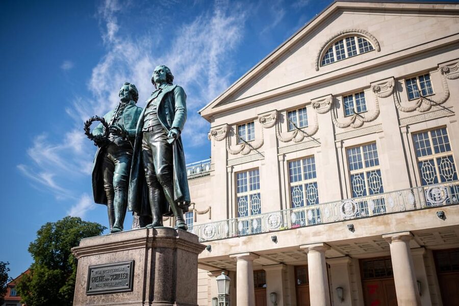 Weimar: Old Town Guided Walking Tour - Enter Neptun Brunnen, then let the route do the work
